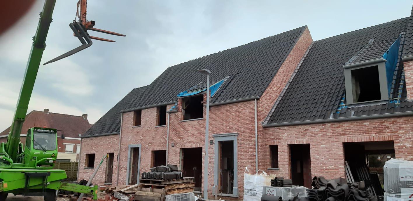 Nieuwbouwproject - Brugge - Monier Bruegel OVH - 70 % blauw - 30 % grijs