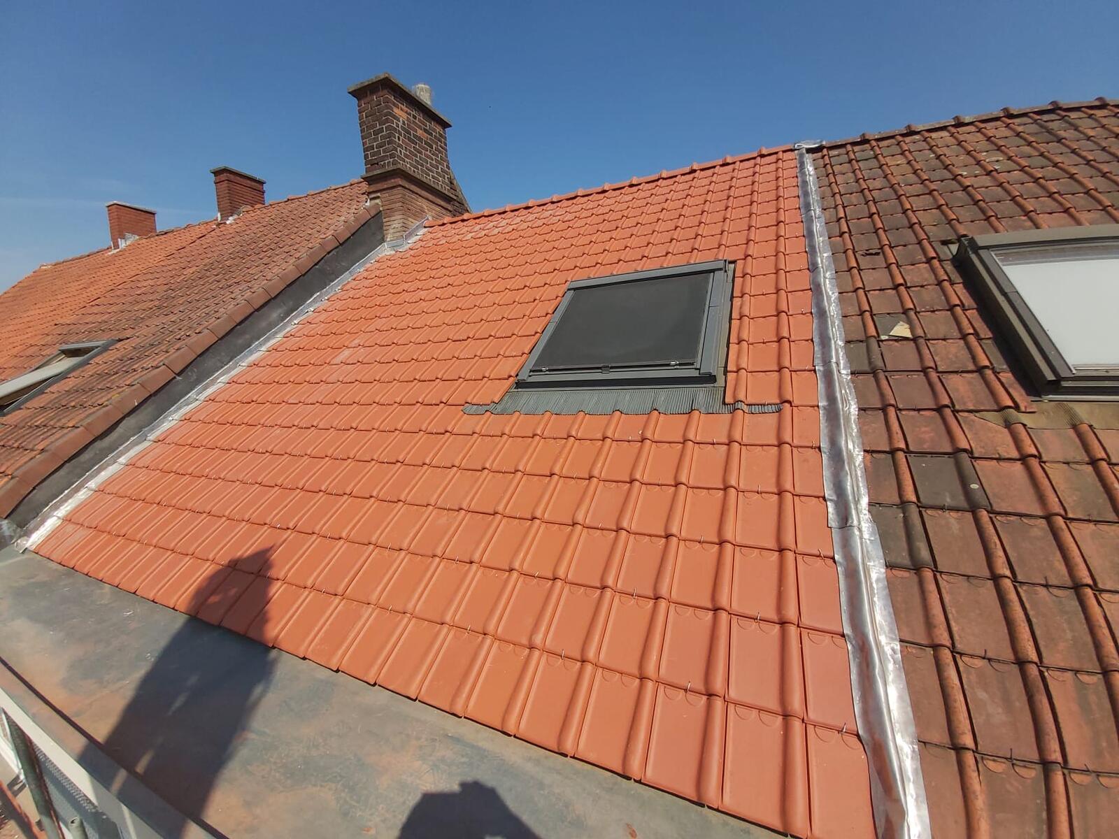 Renovatie - Tielt - Koramic 44 natuurrood - isolatie isover