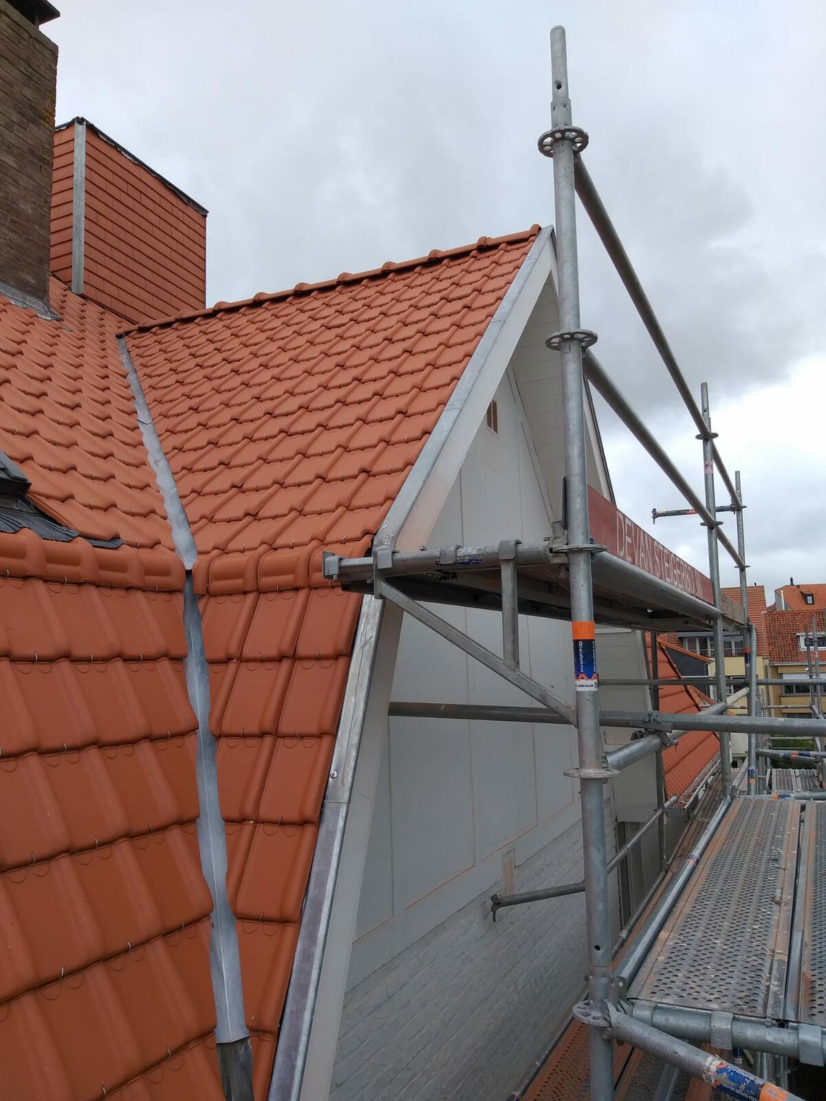 Renovatie Stormpan natuurrood - Knokke