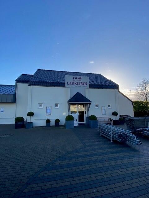 renovatie: golfplaten vervangen door stormpan 44, gevelbekleding met leien 40/27