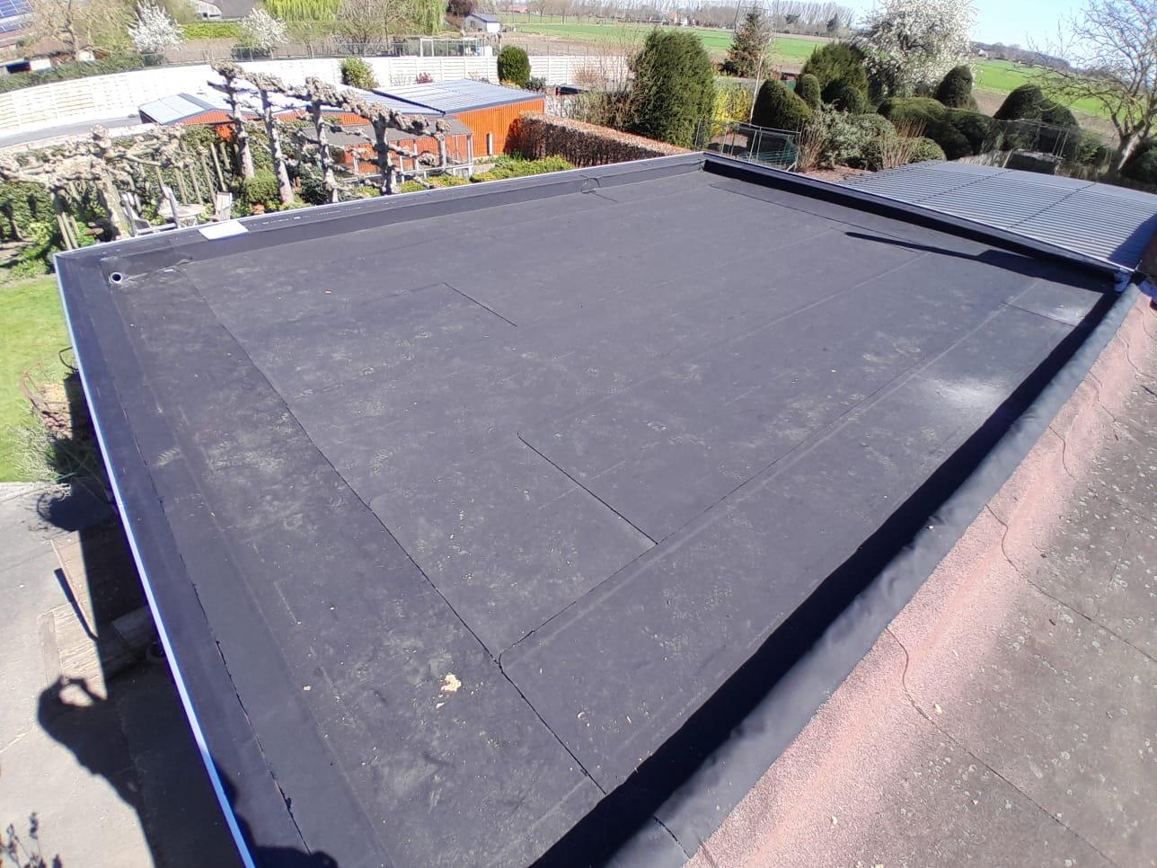 Dakafwerking Resitrix EPDM - D&D Dakwerken Tielt