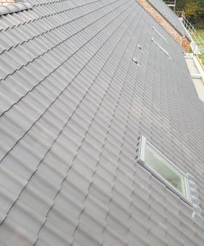 dddakwerken - nieuwbouw - OVH blauw gesmoord - Tielt