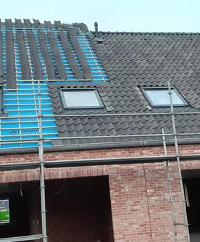 Nieuwbouwproject - Brugge - Monier Bruegel OVH - 70 % blauw - 30 % grijs