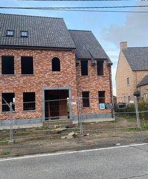Nieuwbouwproject - Anzegem - Koramic 451 blauw gesmoord - antra-zink